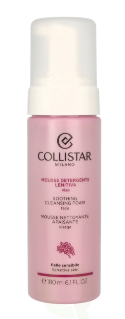 Collistar Soothing Cleansing Foam 180 ml