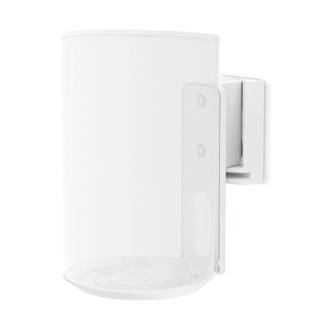 Nedis Speaker Mount | Compatible with: Sonos® Era100 | Wall | 3 kg | Swivel / Tilt | Tiltable | Rotatable | ABS / Metal | White