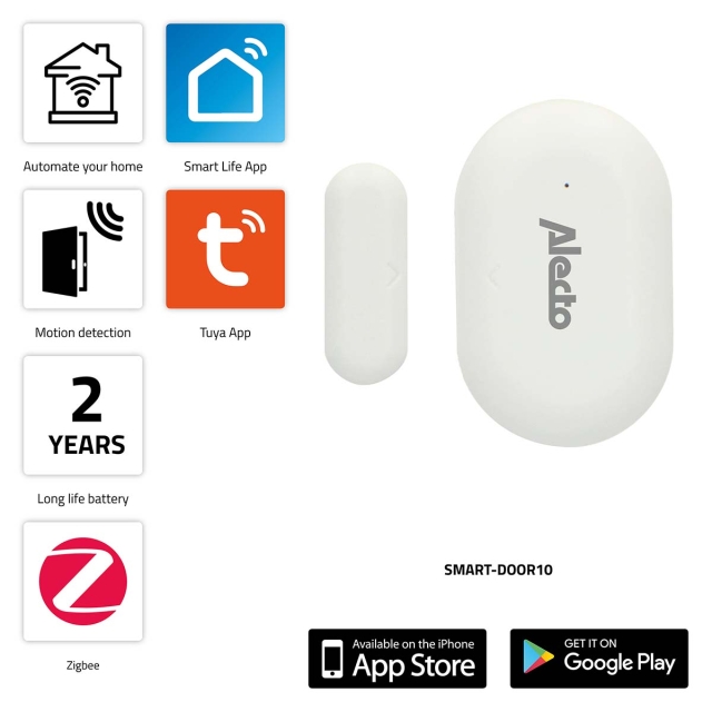 Alecto Smart Zigbee door/window contact sensor