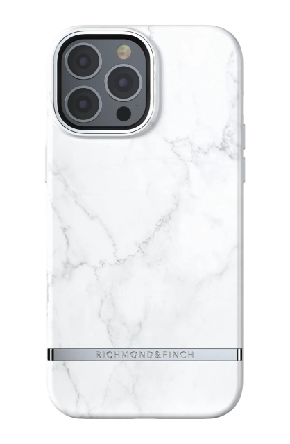 Richmond & Finch iPhone 13 Pro Max Freedom Case, White Marble