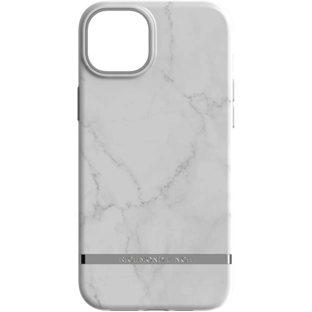 Richmond & Finch iPhone 14 Plus case, White Marble