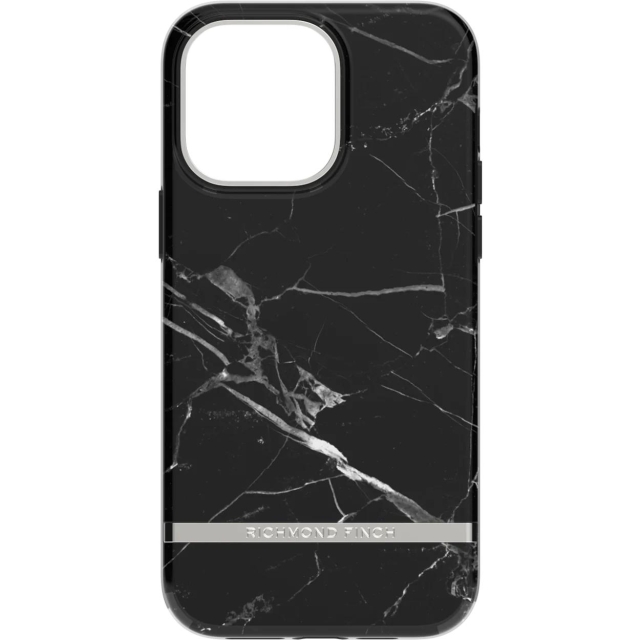 Richmond & Finch iPhone 14 Pro Max case, Black Marble