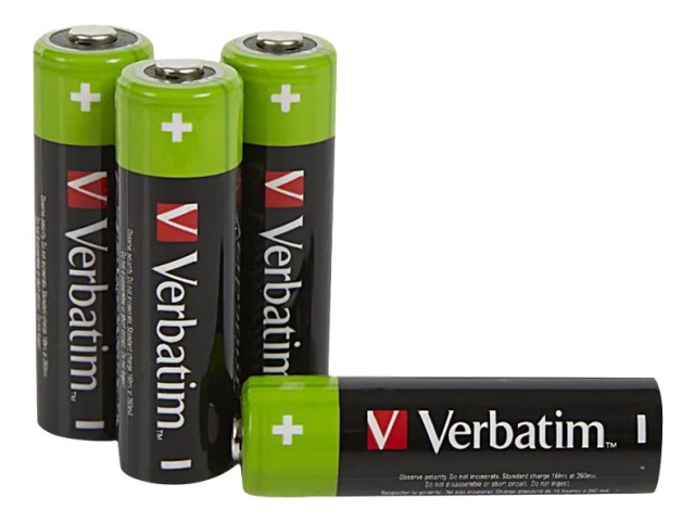 Verbatim Rechargable battery AA 4 PACK / HR6