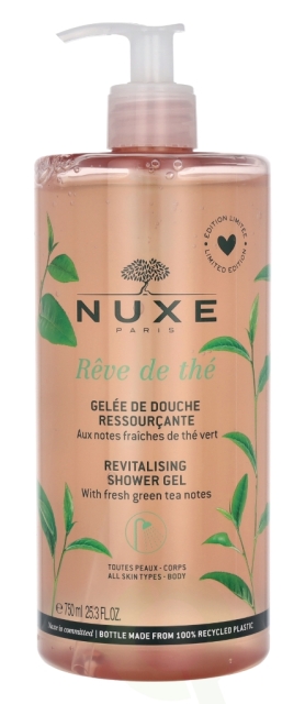 Nuxe Revitalising Shower Gel 750 ml Dream Tea