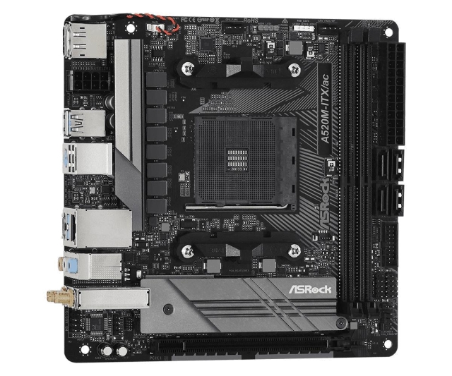 ASRock A520M-ITX/ac Mini ITX  AM4 AMD A520
