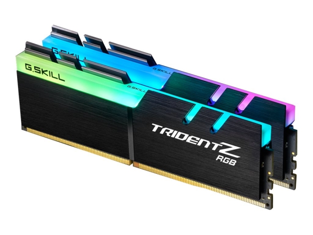 G.Skill TridentZ RGB Series DDR4  16GB kit 3200MHz CL16  non-ECC