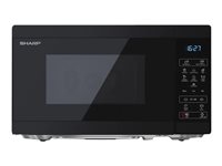 Sharp Microwave Freestanding 800W 20 liters Black