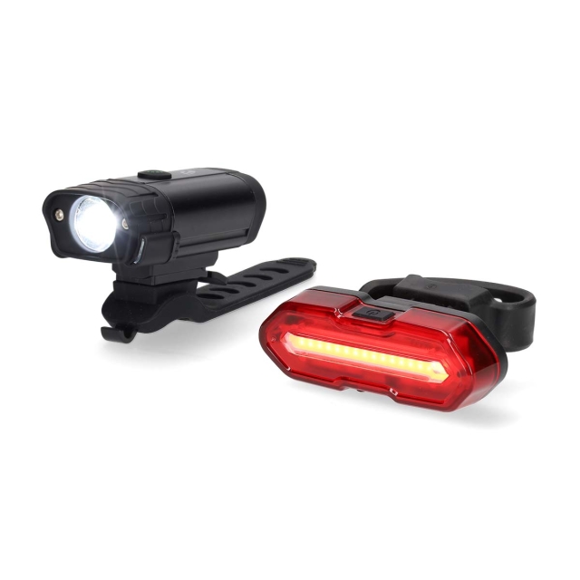 Nedis Bicycle Light | Battery Powered | 5 V DC | 3 W | Batteries included | Rechargeable | 100 m | 110 °