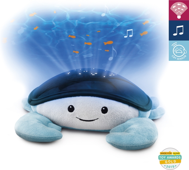 Zazu Cody projector nightlight, crab, ocean