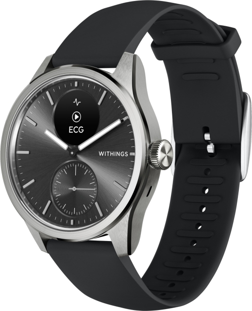 Withings Scanwatch 2 smartwatch, 42 mm, black