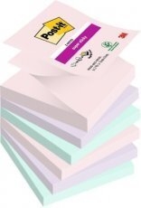 3M Post-it Nature Eko Z-notes, 76x76mm, 16 x 100 pieces, assorted colours