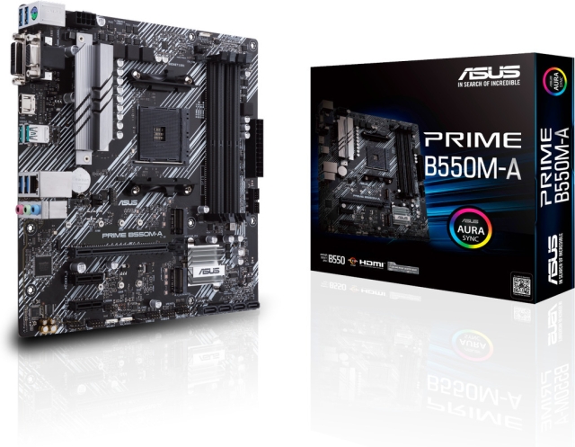 ASUS Prime B550M-A AM4 microATX motherboard