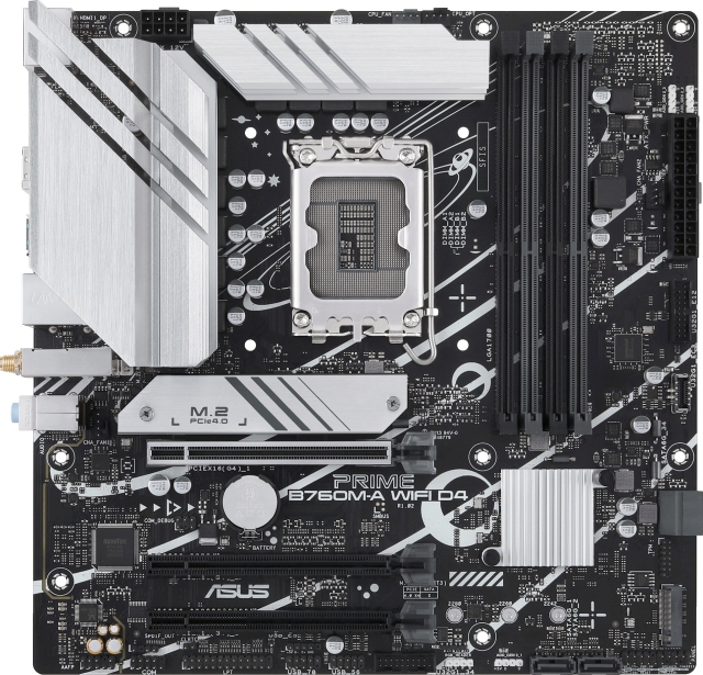 ASUS PRIME B760M-A WIFI D4 mATX motherboard