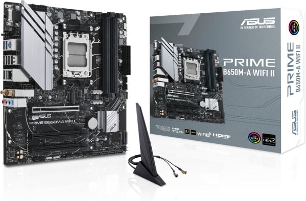 ASUS PRIME B650M-A WIFI II -mATX motherboard
