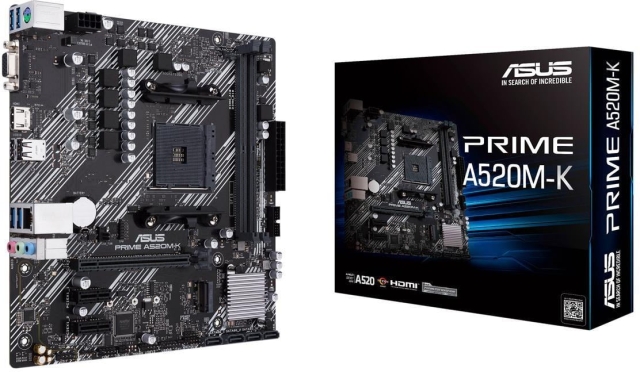 ASUS Prime PRIME A520M-K mATX motherboard