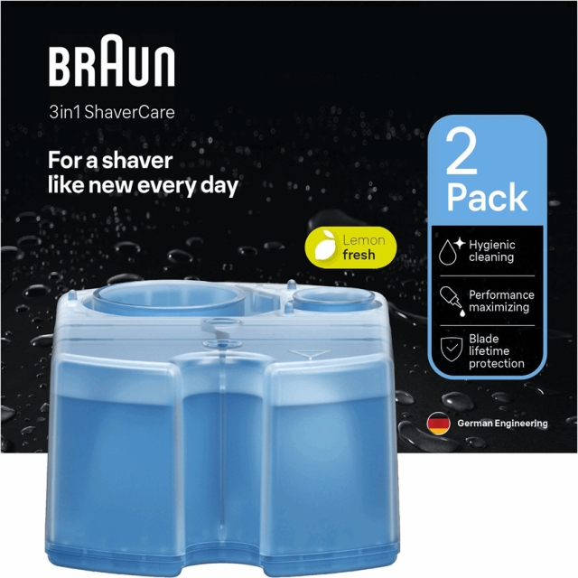Braun CCR2 3-in-1 ShaverCare cleaning kit