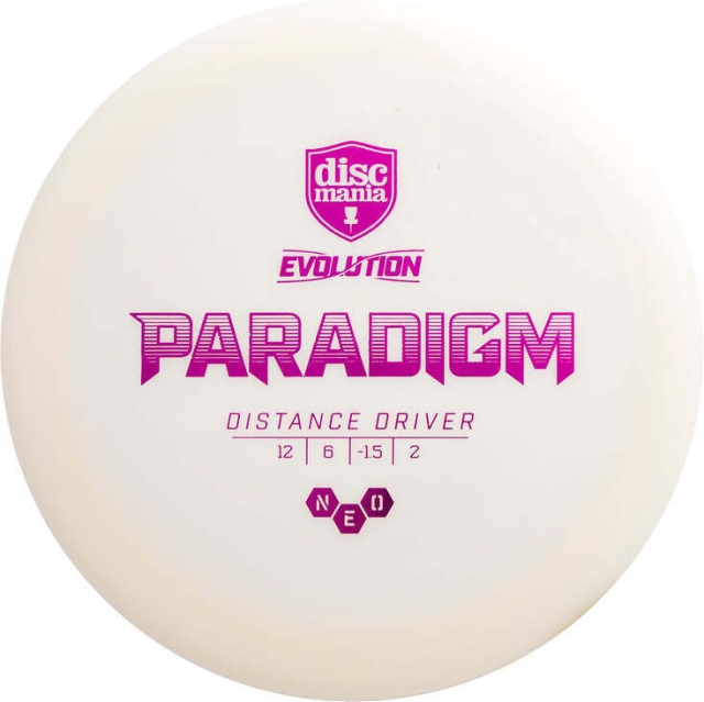 Discmania Evolution Neo Paradigm driver, white