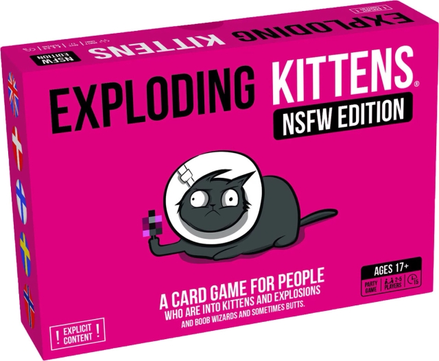 Exploding Kittens NSFW ed. Nordic card game