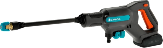 GARDENA AquaClean 24/18V P4A Premium Medium Pressure Washer with Water Tank, Battery and Charger