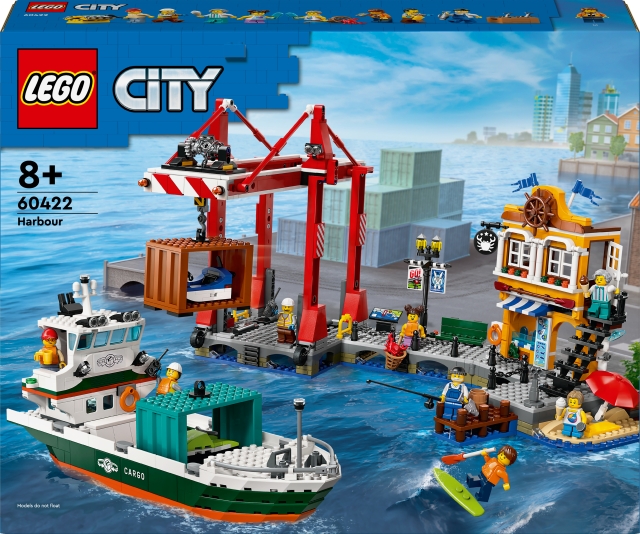 LEGO My City 60422 - Seaport and cargo ship
