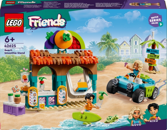 LEGO Friends 42625 - The beach shack with a milkshake