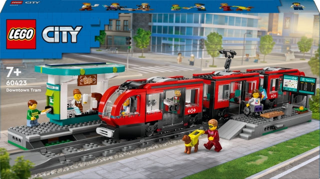 LEGO City Trains 60423 - Downtown express stop