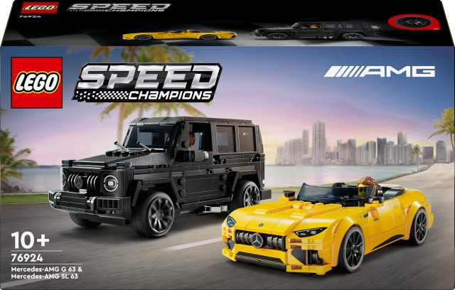 LEGO Speed Champions 76924 - Mercedes-AMG G 63 and Mercedes-AMG SL 63