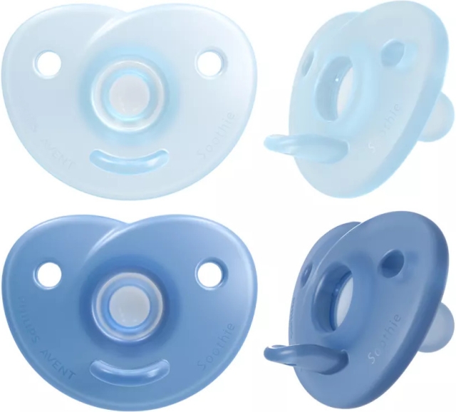 Philips Avent SCF099/21 Soothie teats, 0 - 6 months, 2 pcs, blue