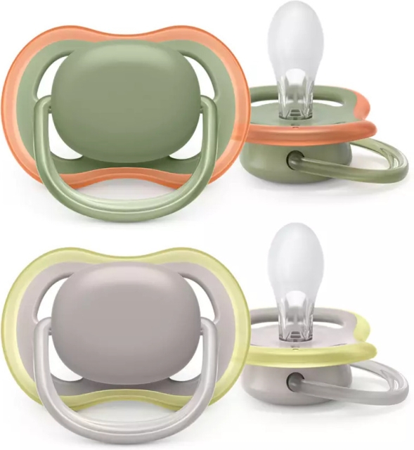 Philips Avent SCF085/20 Ultra Air teats 6-18 months, 2 pcs, sage