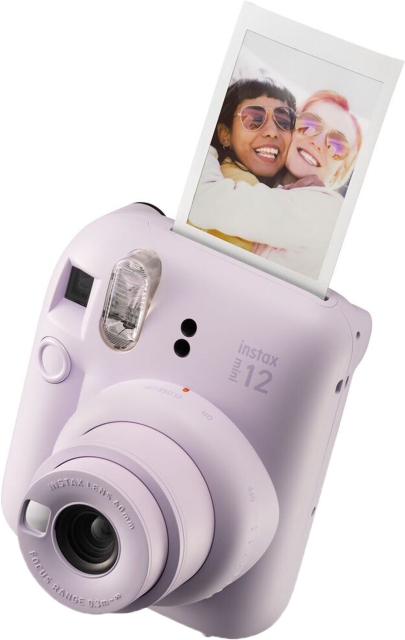 Fujifilm INSTAX Mini 12 instant camera, lilac
