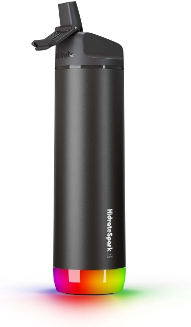 HidrateSpark PRO Water bottle, 0,62 L, black