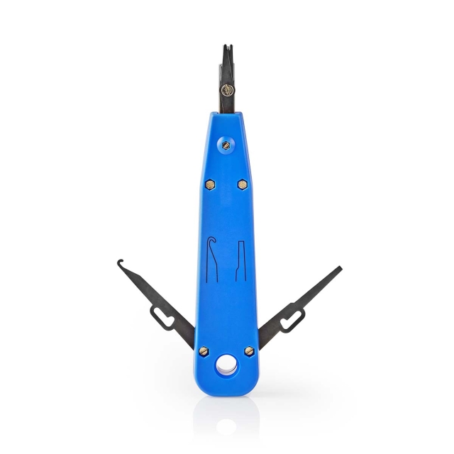 Nedis Pullers and Extractors | Suitable for: All Telecom Wiring / LSA Punch Tool / LSA Strips | Blue