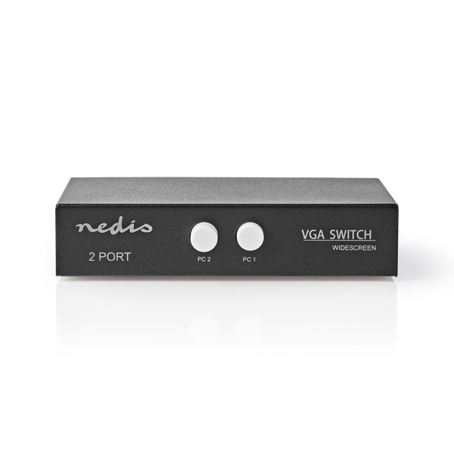Nedis VGA Switch | 2 port(s) | Maximum resolution: 2560x1600 | 500 mHz