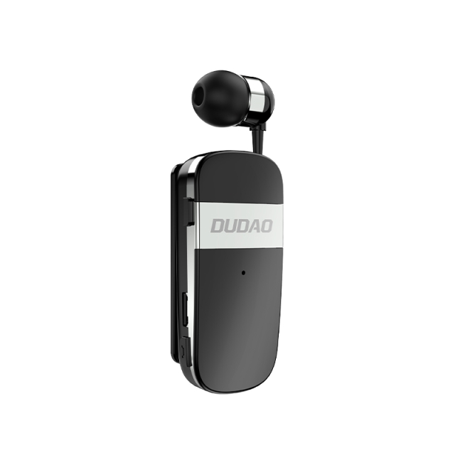 Dudao GU9 Extendable Wiring Bluetooth Earphone  Black