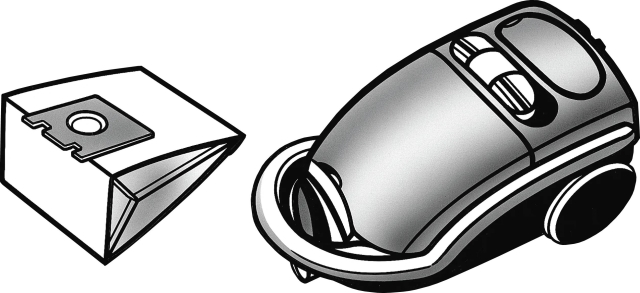 Nordic Quality RO 2193 Dammsugarpåsar, 5 påsar + 1 filter