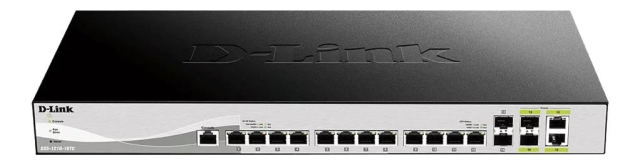 D-Link 16 Port Switch 12x10G 2xSFP+ 2xCombo 10GBase-T/SFP+ ports