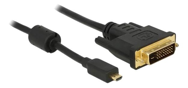 DeLOCK HDMI cable Micro-D male > DVI 24+1 male 1 m