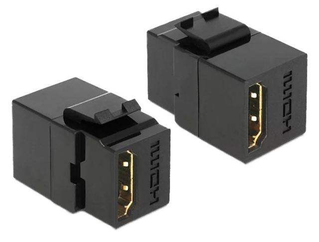 DeLOCK Keystone Module HDMI female > HDMI female black