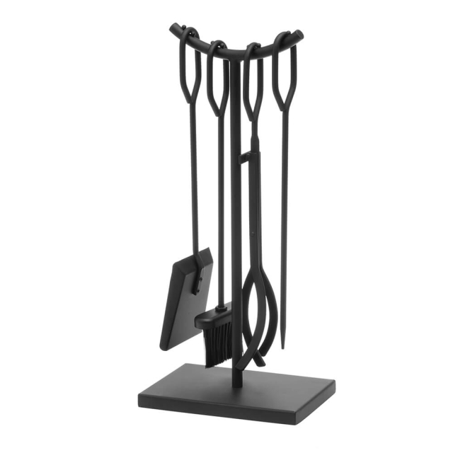 Mustang Fireplace Set Bridge 4-Pieces