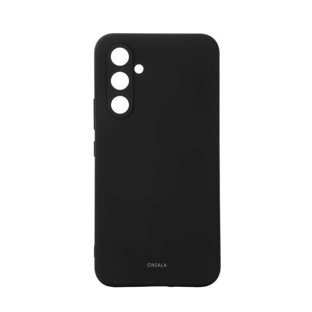 Onsala Phone Case with Silicone Feel Black - Samsung A55 5G