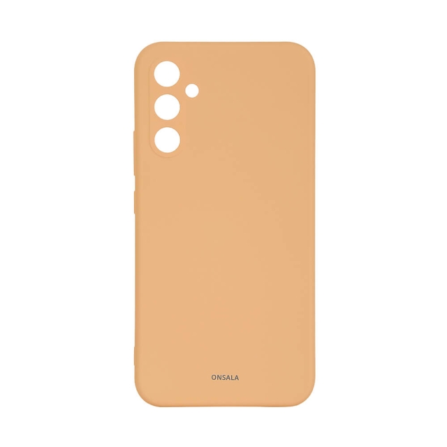 Onsala Phone Case with Silicone Feel Apricot - Samsung A35 5G