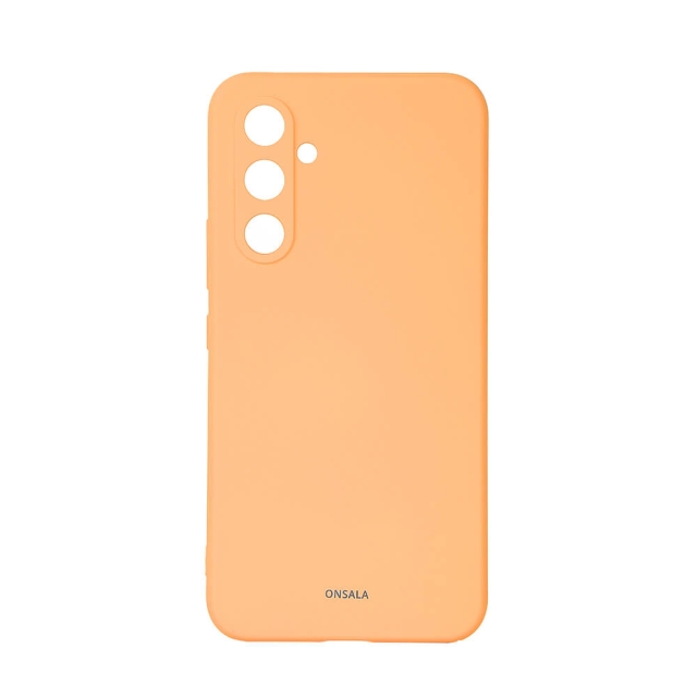 Onsala Phone Case with Silicone Feel Apricot - Samsung A55 5G