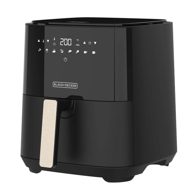 BLACK+DECKER Air Fryer Black 5L 1450W