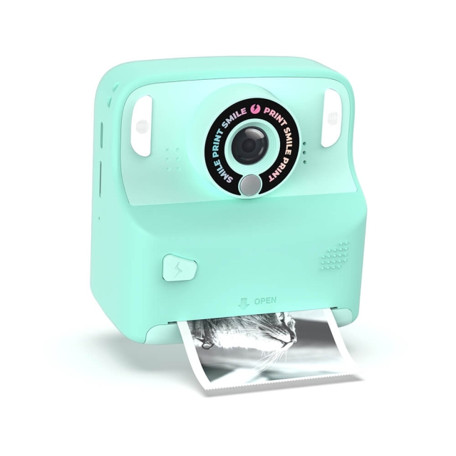 Mobility On Board Instant Cam Pixiprint Turquoise 3 Film Rolls 5 Games