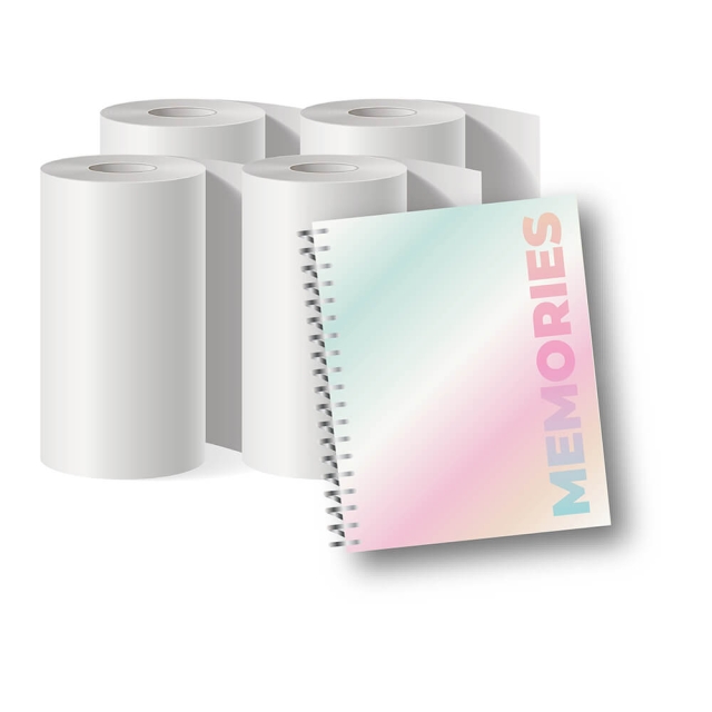 Mobility On Board Pixiprint Refill 4 Rolls Incl Memorybook and Stickers