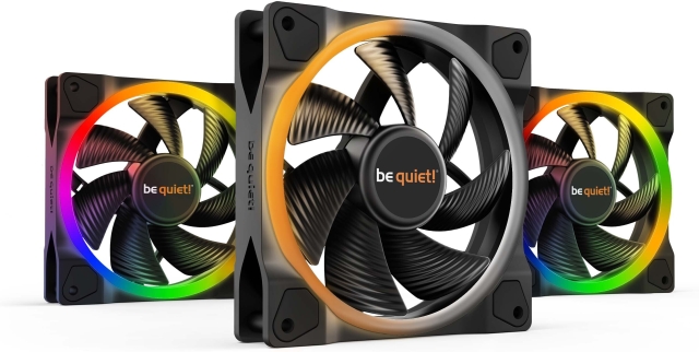 Be Quiet! Light Wings PWM fan pack, 120 mm, 3-pack