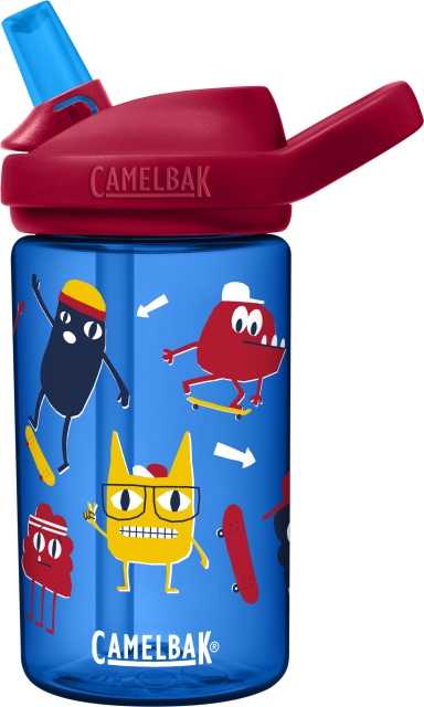 Camelbak Eddy+ Kids 0,4L water bottle, Skate Monsters