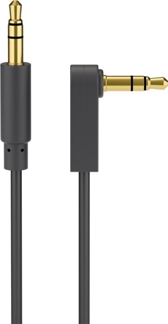 Goobay 3.5 mm male - 90° 3.5 mm male audio cable, 1.5 m