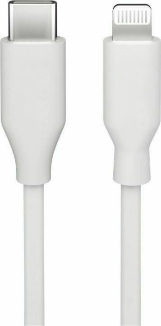 Goobay Lightning to USB-C cable, 2 m, white