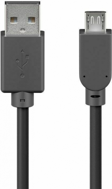 Goobay USB-A to Micro-B cable, 0.3 m